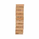 a stack of wooden blocks