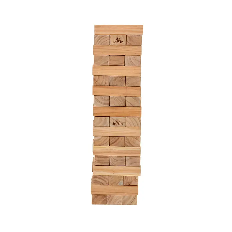 a stack of wooden blocks