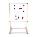 Ladder Ball With Red And Blue Bolas