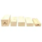 A Group Of Wooden Jenjo Blocks