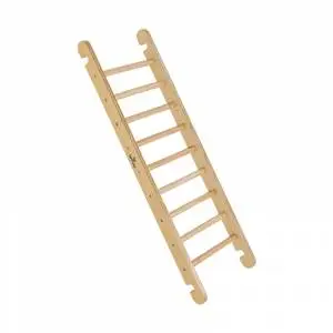 wooden children's climbing play ladder