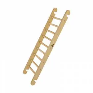 wooden childrens climbing ladder