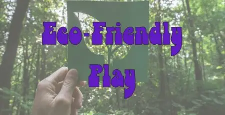 eco-friendly play with forest
